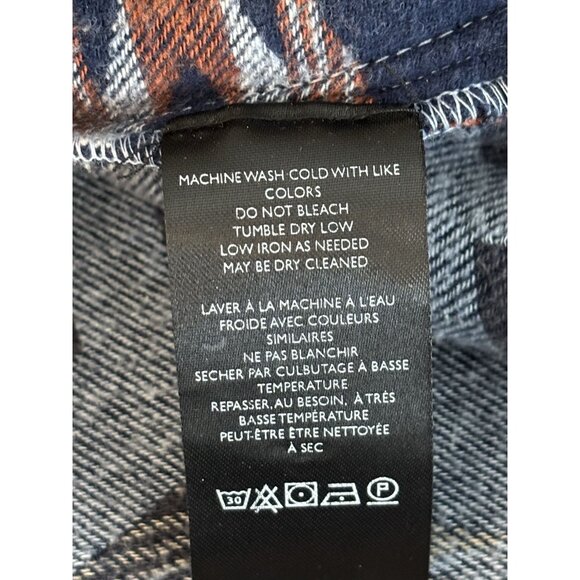 Free People Size L Oversized Half Button Southwest Print Blanket Pullover Top - Picture 9 of 9